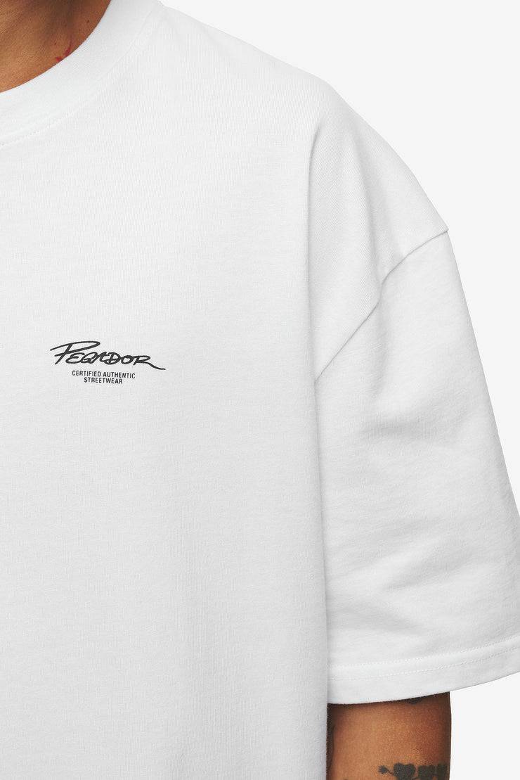 Pegador Banberry Oversized Tee White