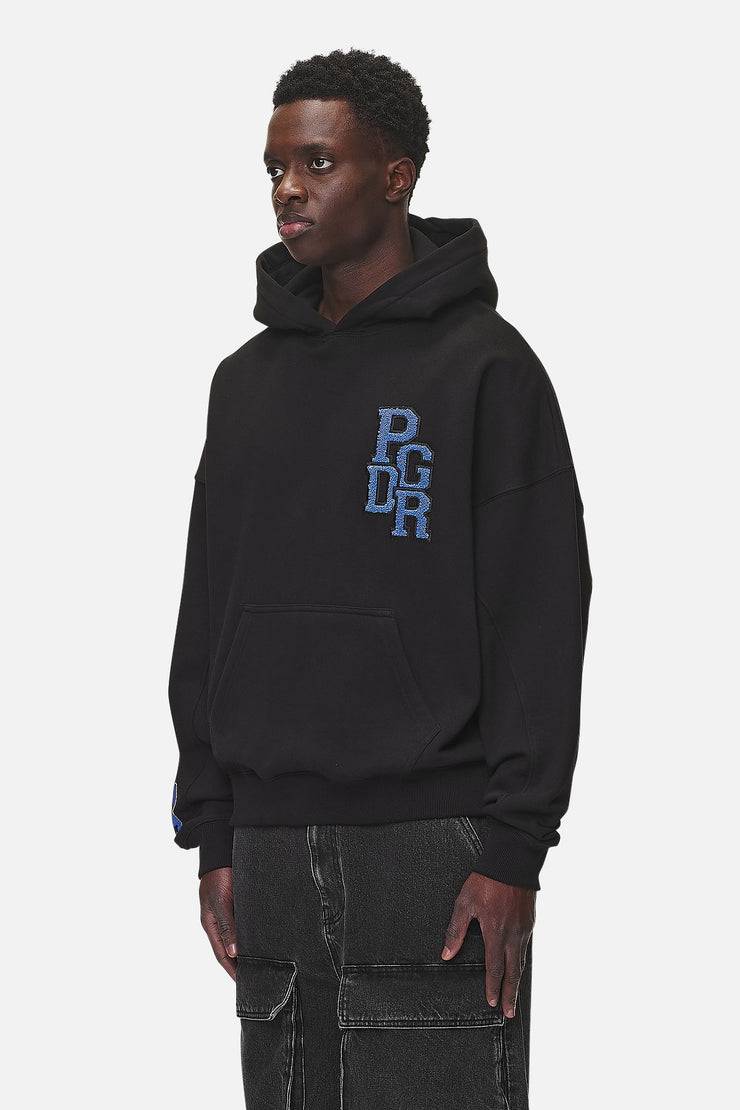 Pegador Bandon Boxy Hoodie Washed Black
