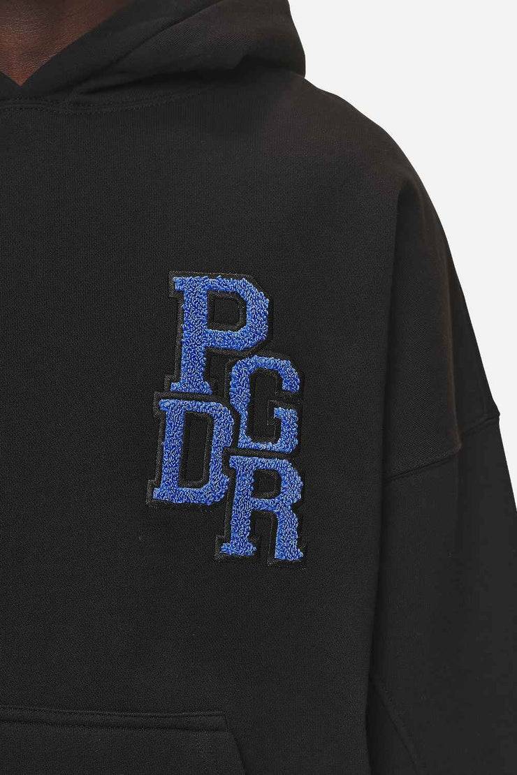 Pegador Bandon Boxy Hoodie Washed Black