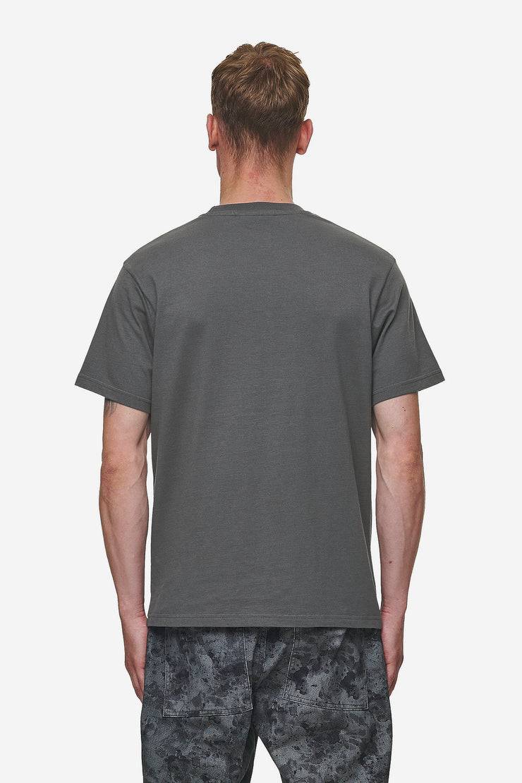 Pegador Bane Slim Tee Washed Anthracite