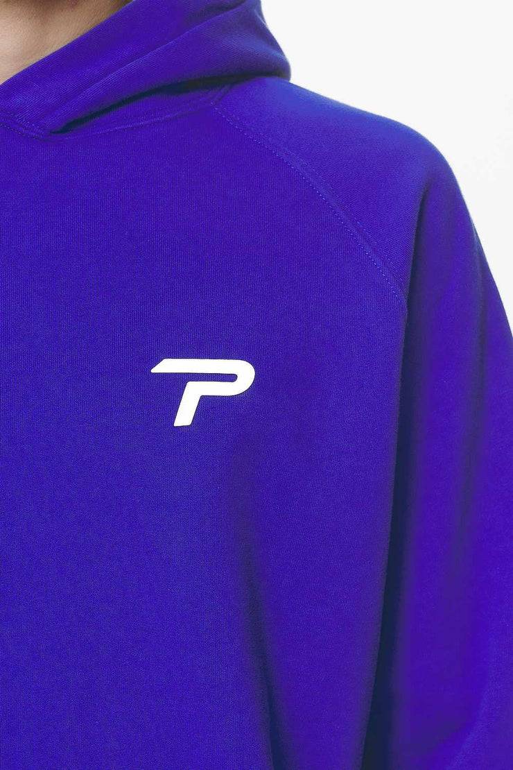 Pegador Barone Raglan Hoodie Washed Endless Blue