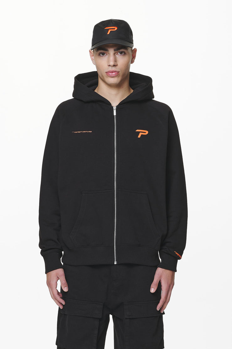 Pegador Barone Raglan Sweat Jacket Black