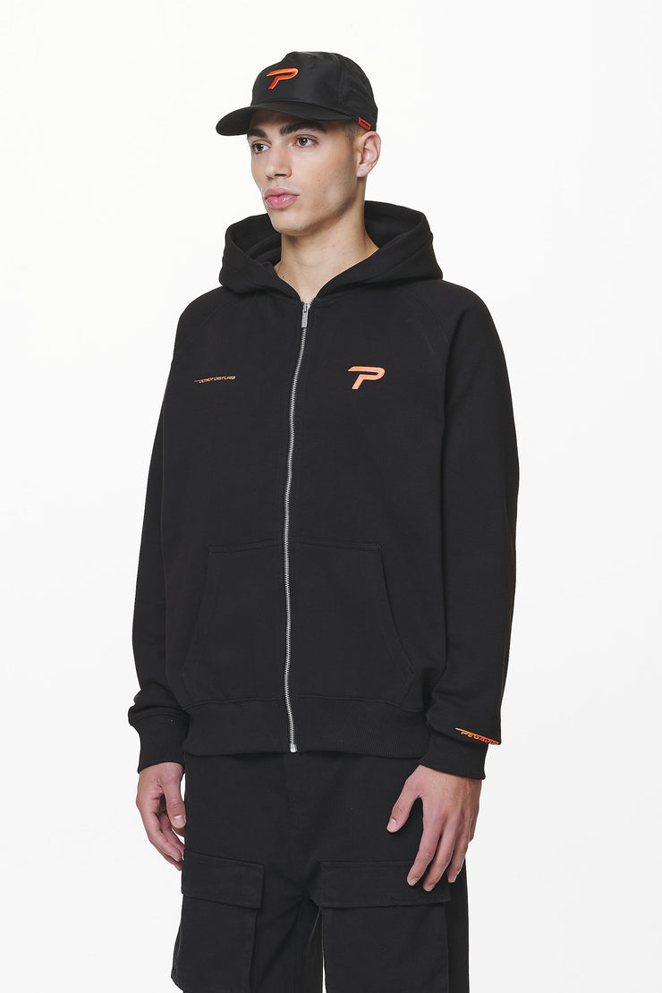 Pegador Barone Raglan Sweat Jacket Black