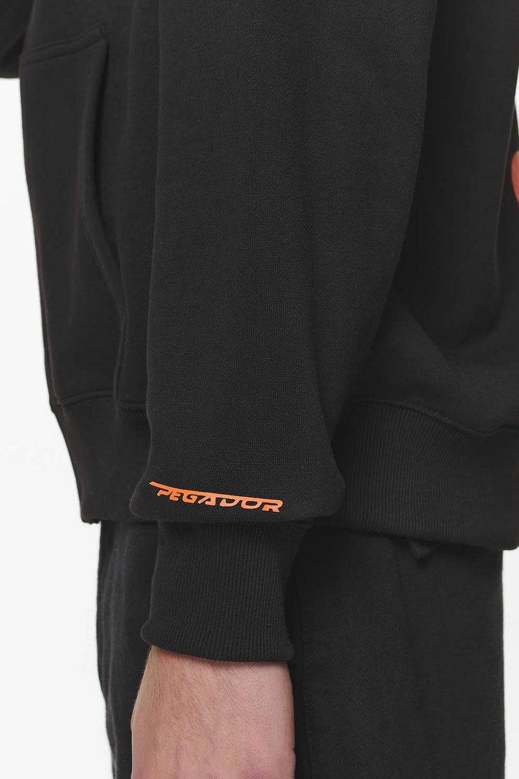 Pegador Barone Raglan Sweat Jacket Black