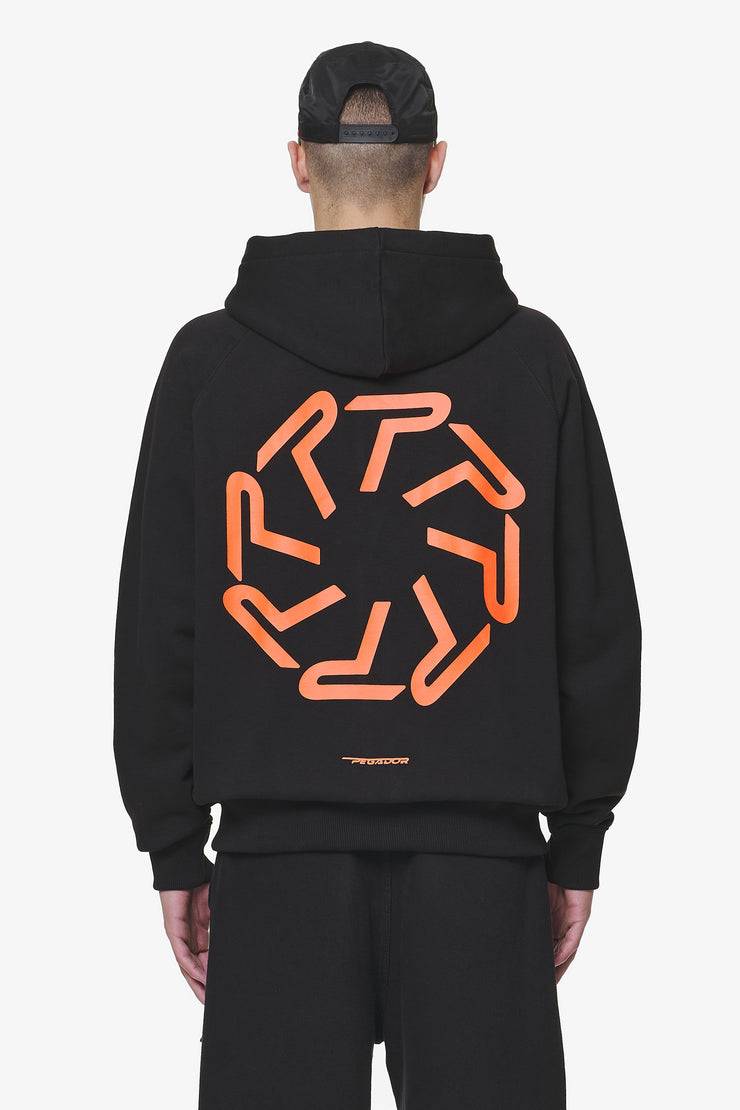 Pegador Barone Raglan Sweat Jacket Black