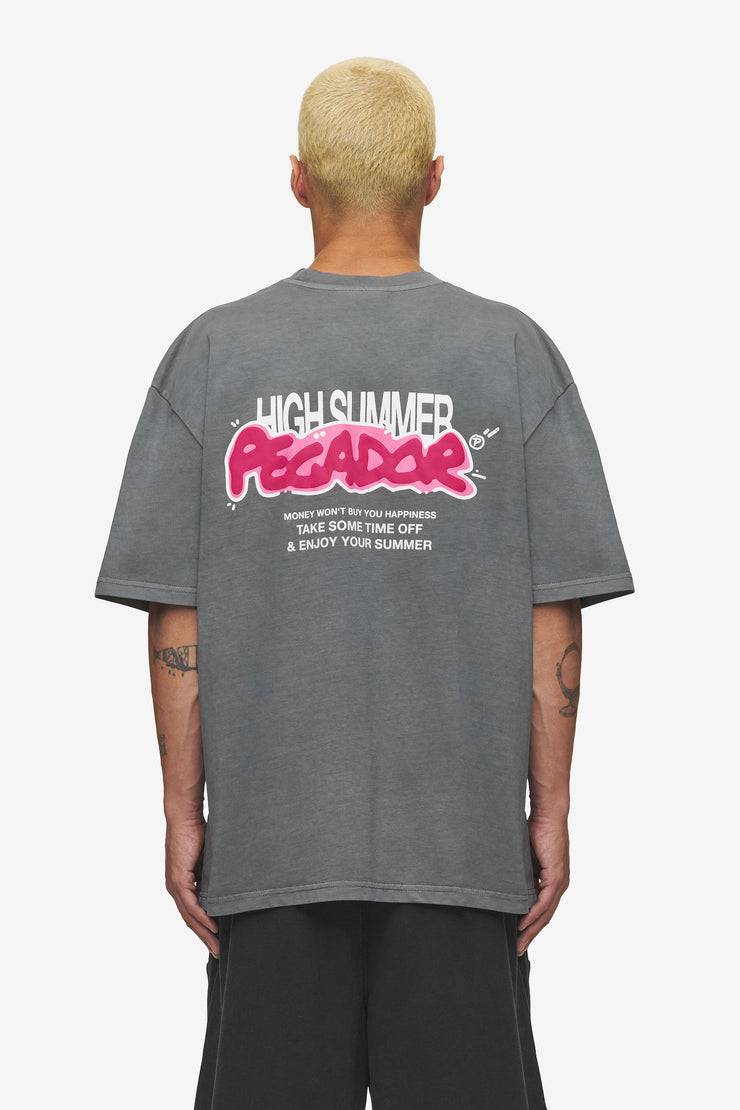 Pegador Barret Oversized Tee Vintage Grey