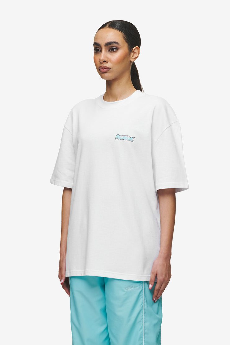Pegador Barret Oversized Tee White
