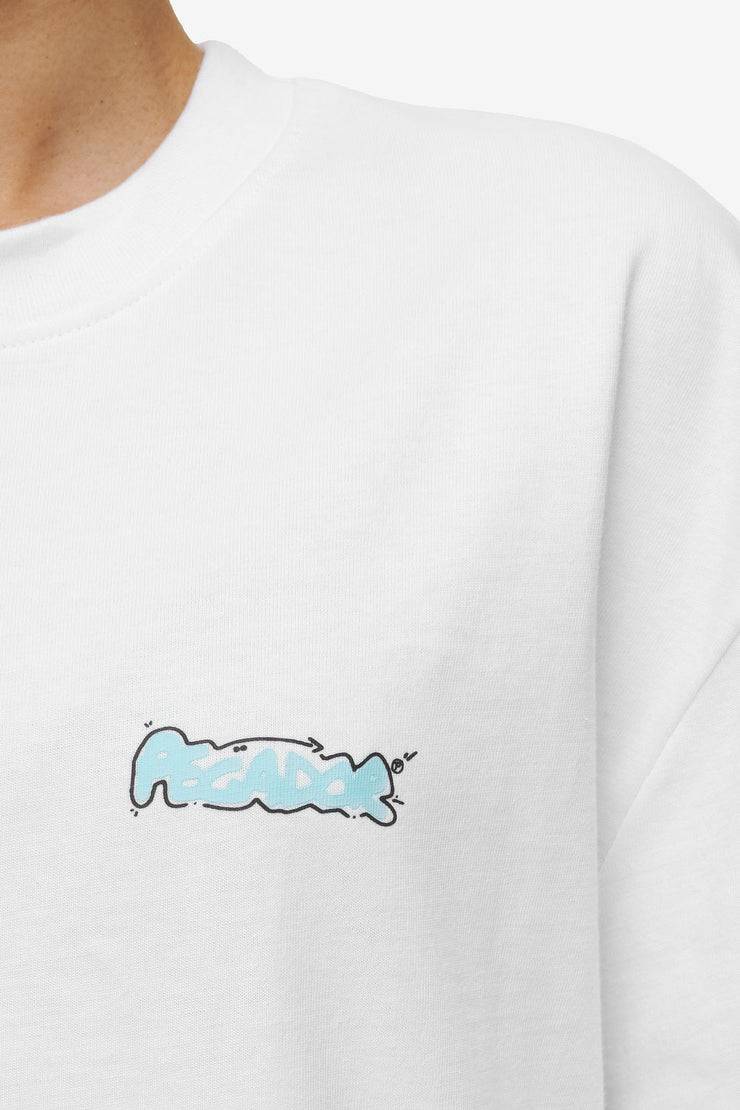 Pegador Barret Oversized Tee White