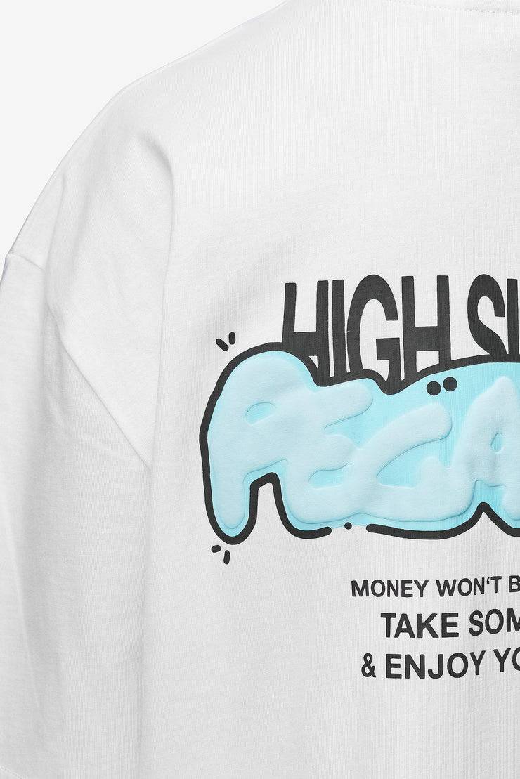 Pegador Barret Oversized Tee White