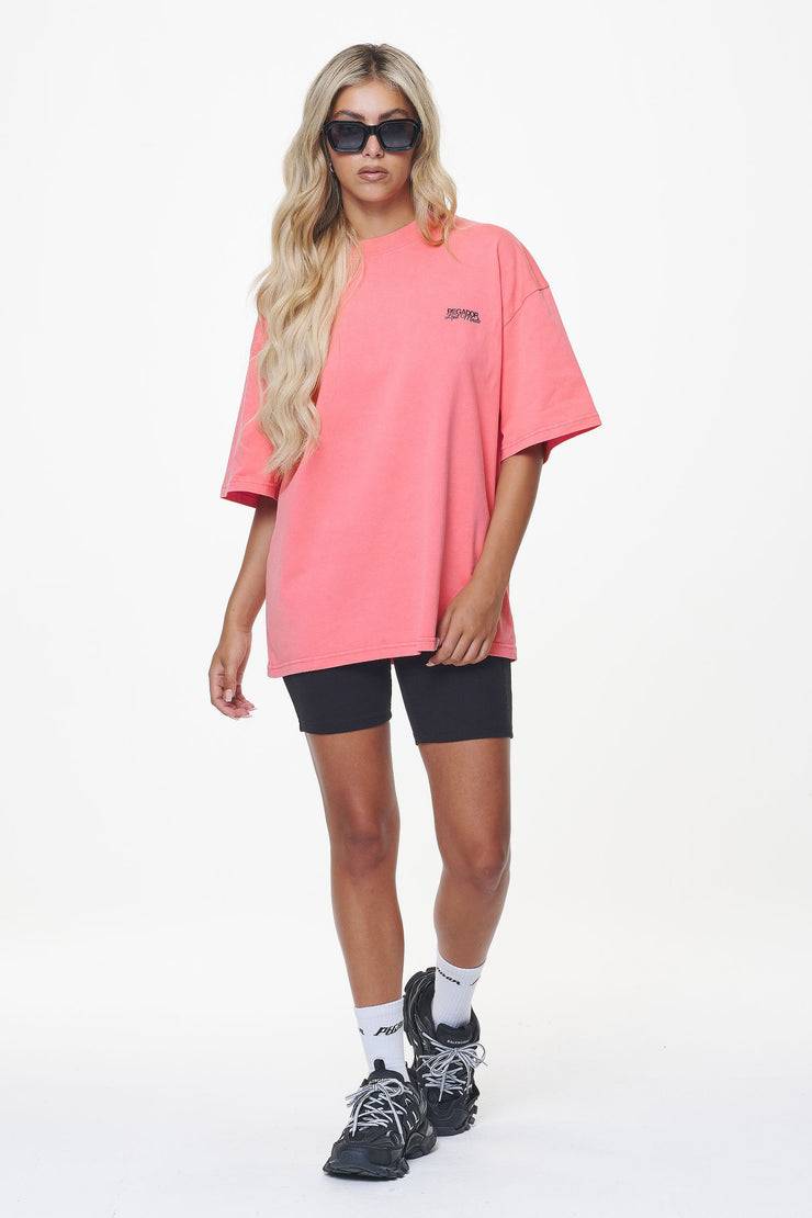 Pegador Barrie Rib Biker Shorts Black