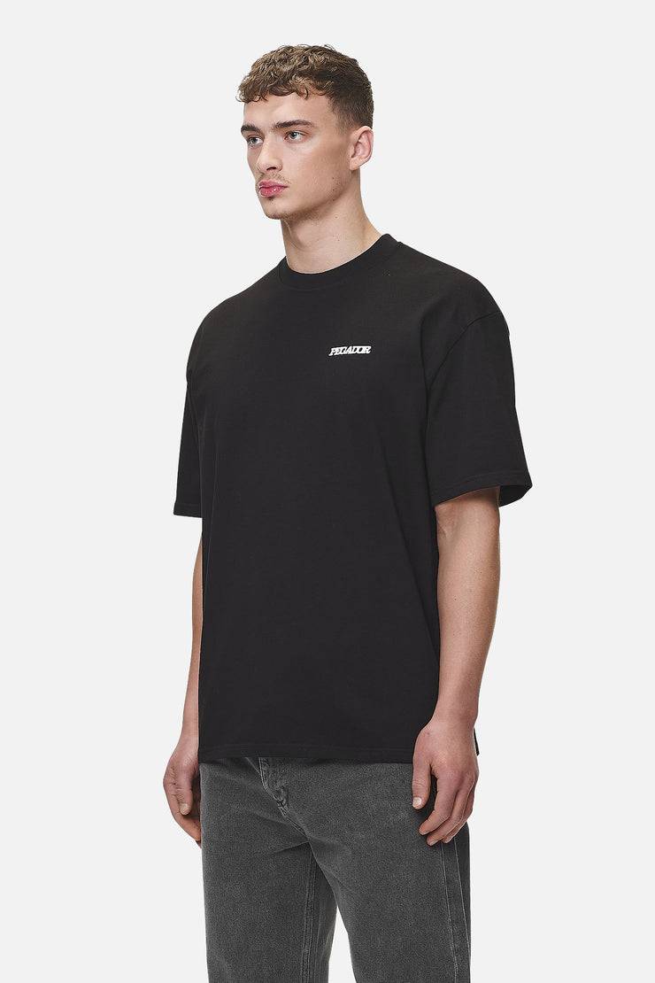 Pegador Bass Oversized Tee Washed Black