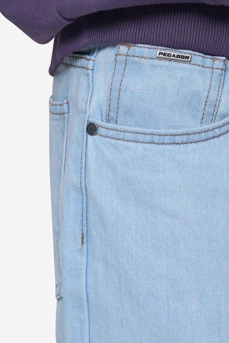 Pegador Baures Straight Jeans Washed Cold Blue