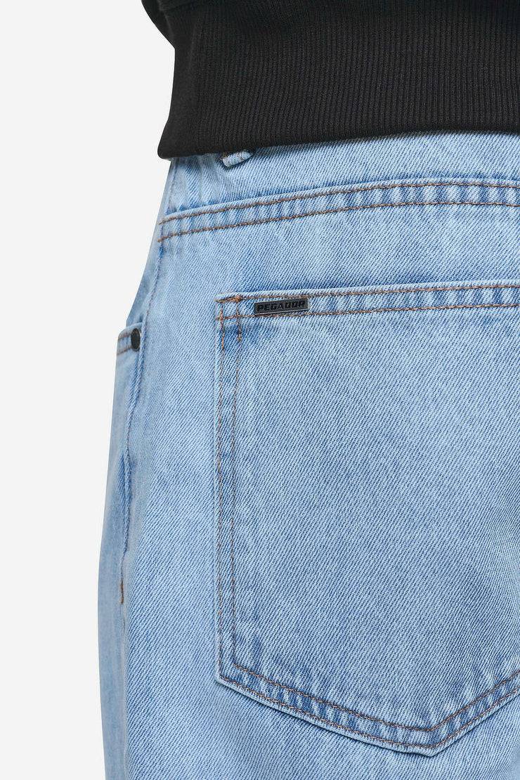 Pegador Baures Straight Jeans Washed Light Blue