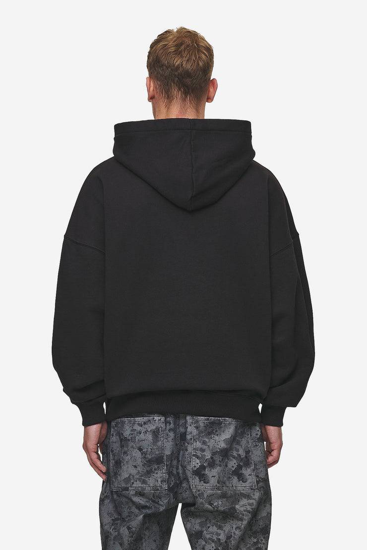 Pegador Baxter Boxy Hoodie Washed Black