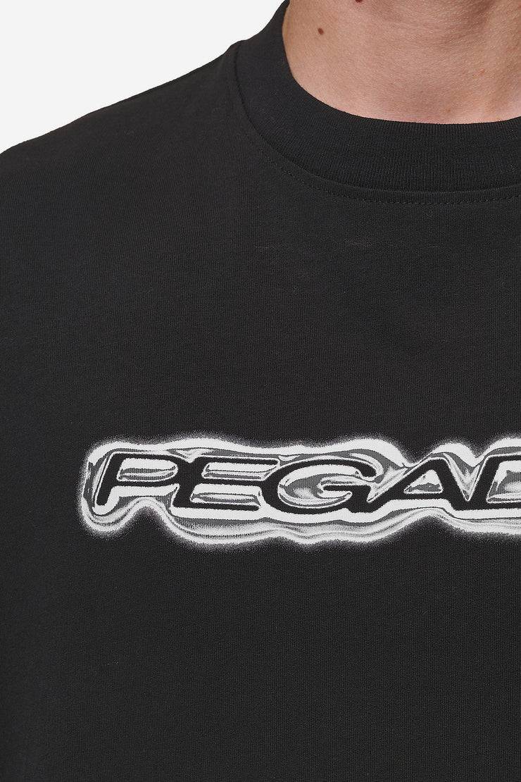 Pegador Baxter Boxy Tee Washed Black