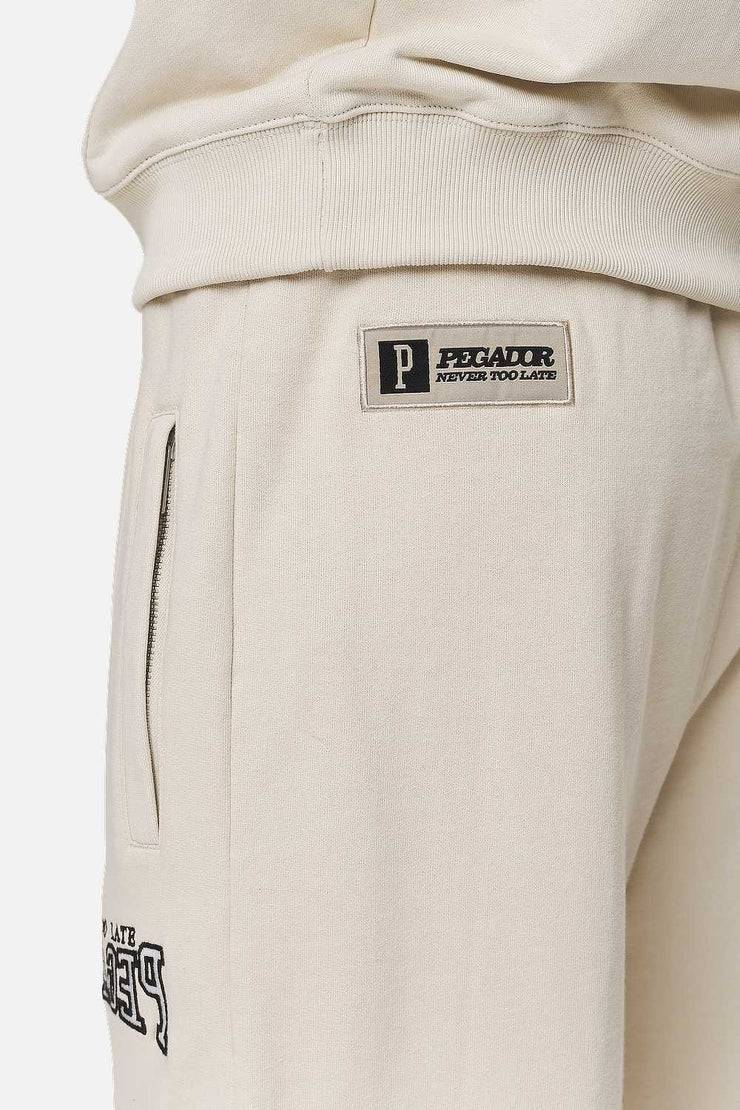 Pegador Beech Baggy Sweat Pants Washed Desert Sand