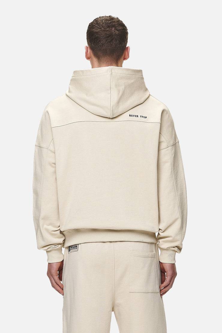Pegador Beech Terry Boxy Hoodie Washed Desert Sand