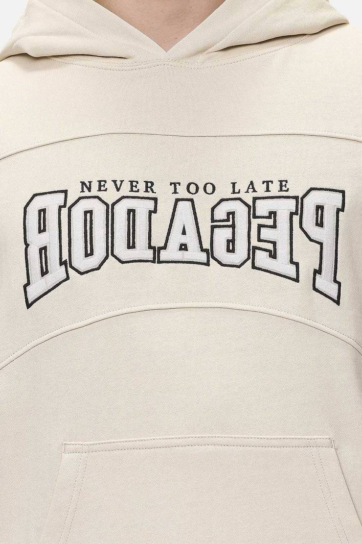 Pegador Beech Terry Boxy Hoodie Washed Desert Sand