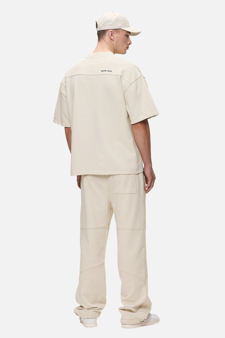 Pegador Beech Terry Boxy Tee Washed Desert Sand