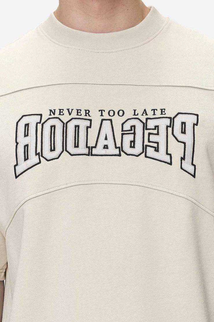 Pegador Beech Terry Boxy Tee Washed Desert Sand