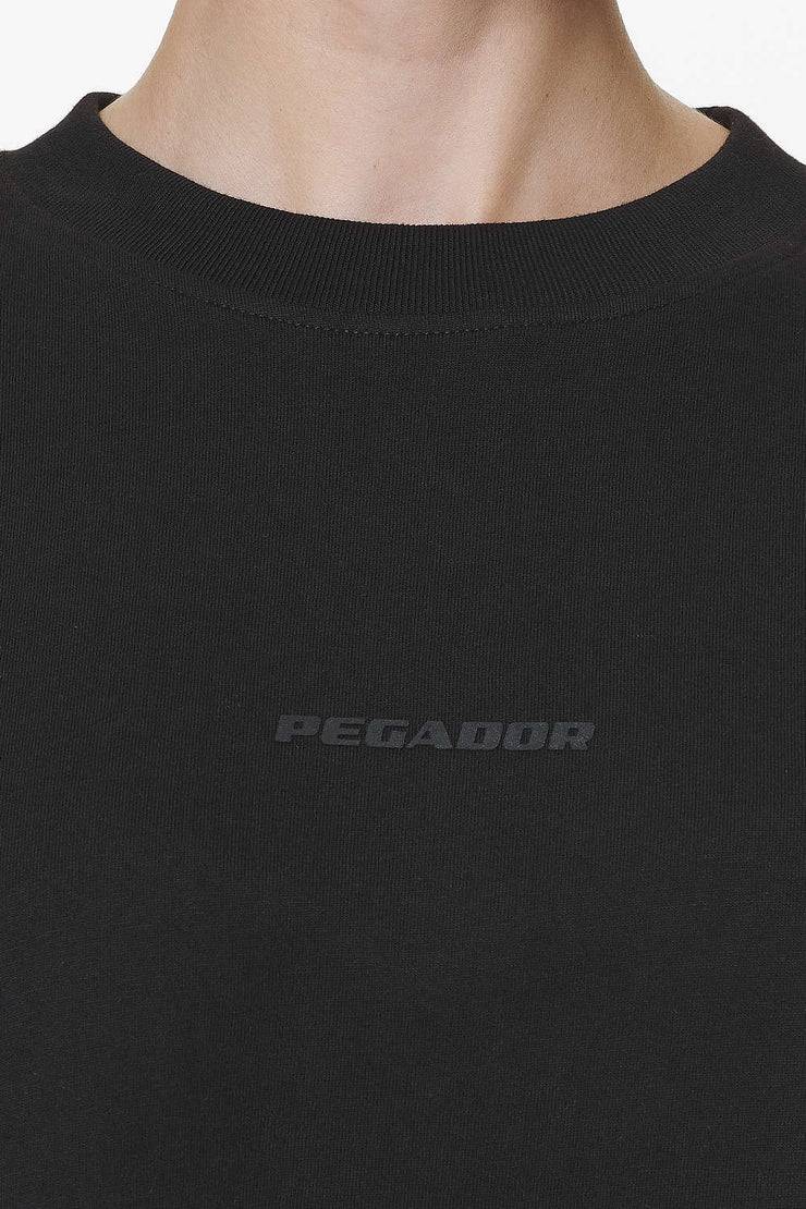 Pegador Bel Air Heavy Oversized Tee Black Gum