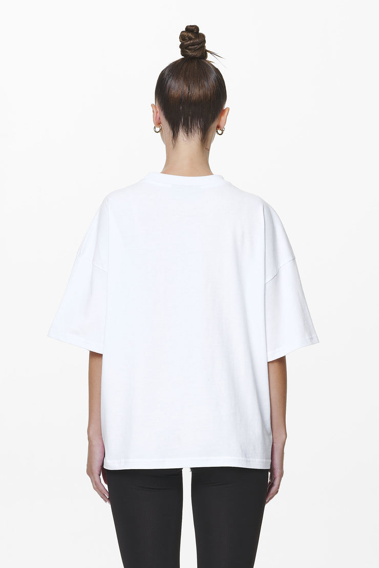 Pegador Bel Air Heavy Oversized Tee White Gum