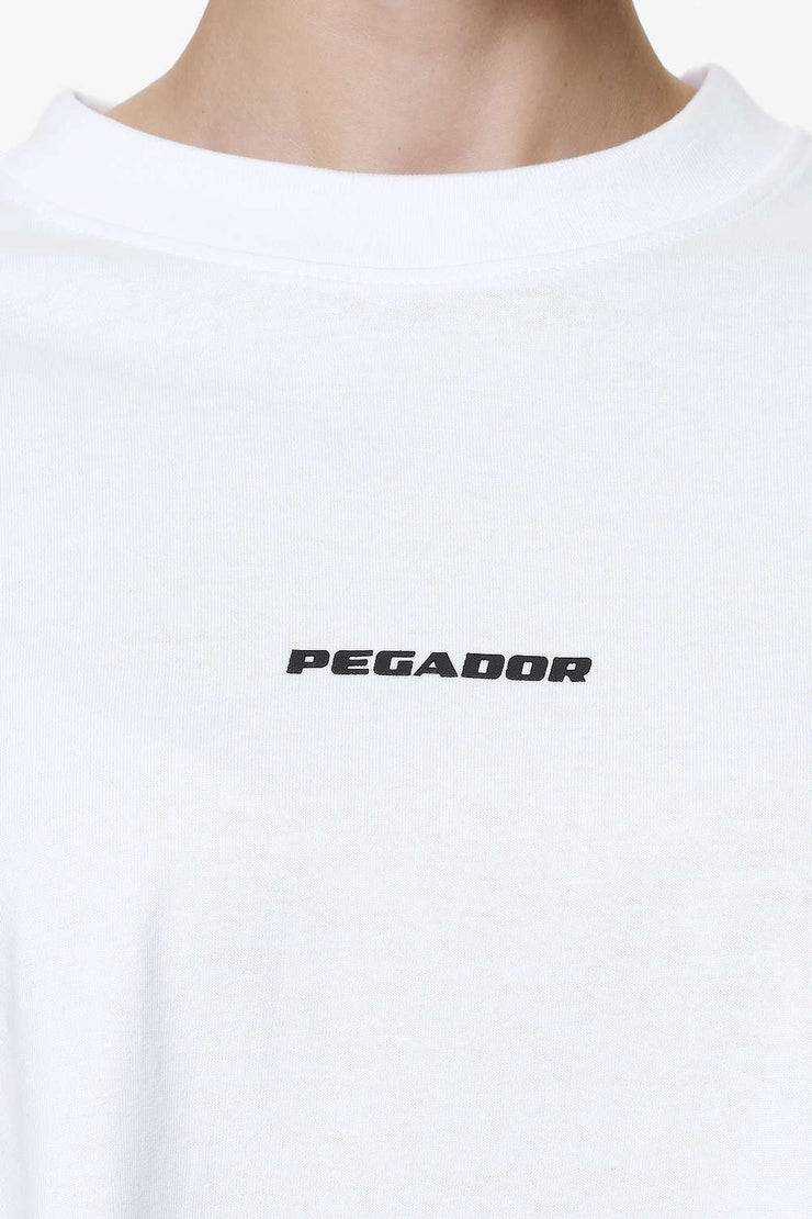 Pegador Bel Air Heavy Oversized Tee White Gum