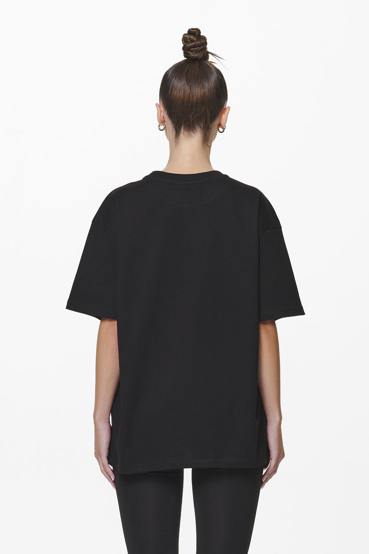 Pegador Beverly Logo Oversized Tee Black Gum