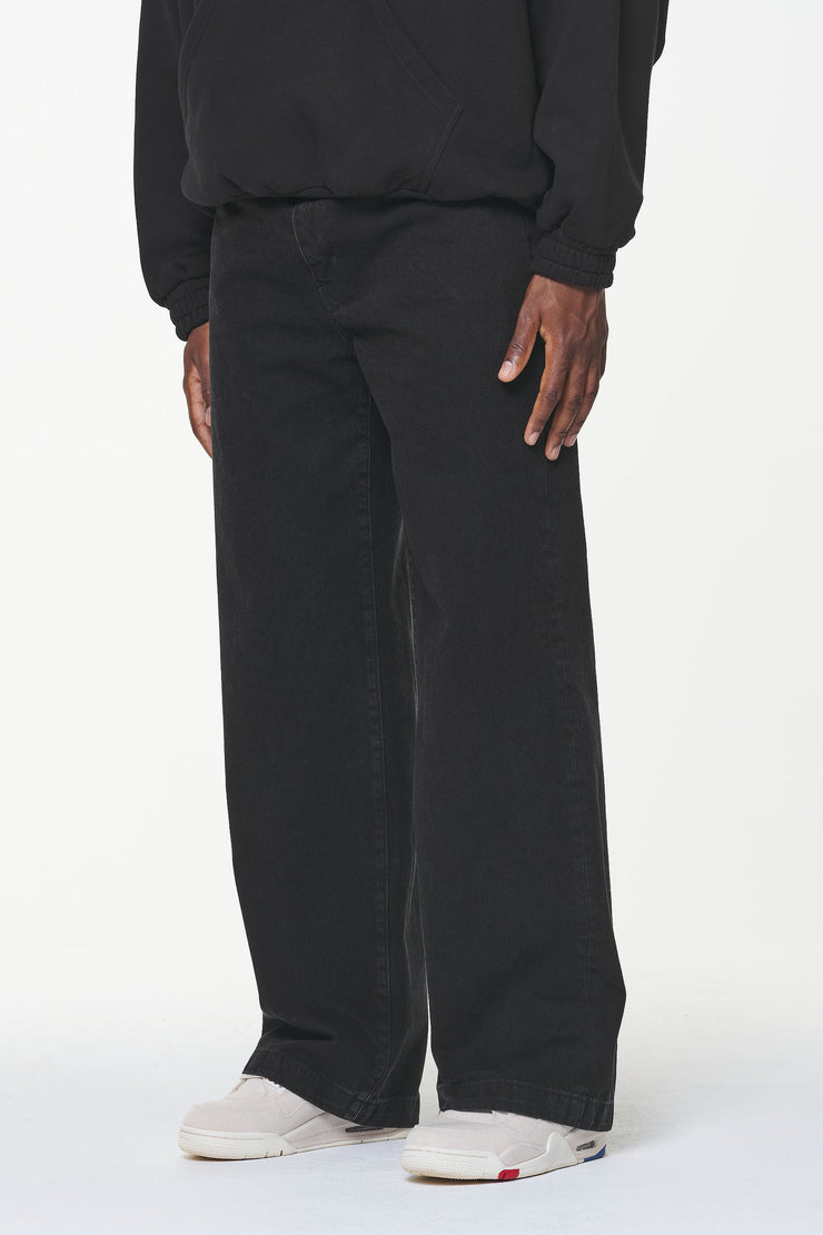Pegador Bevo Loose Jeans Black