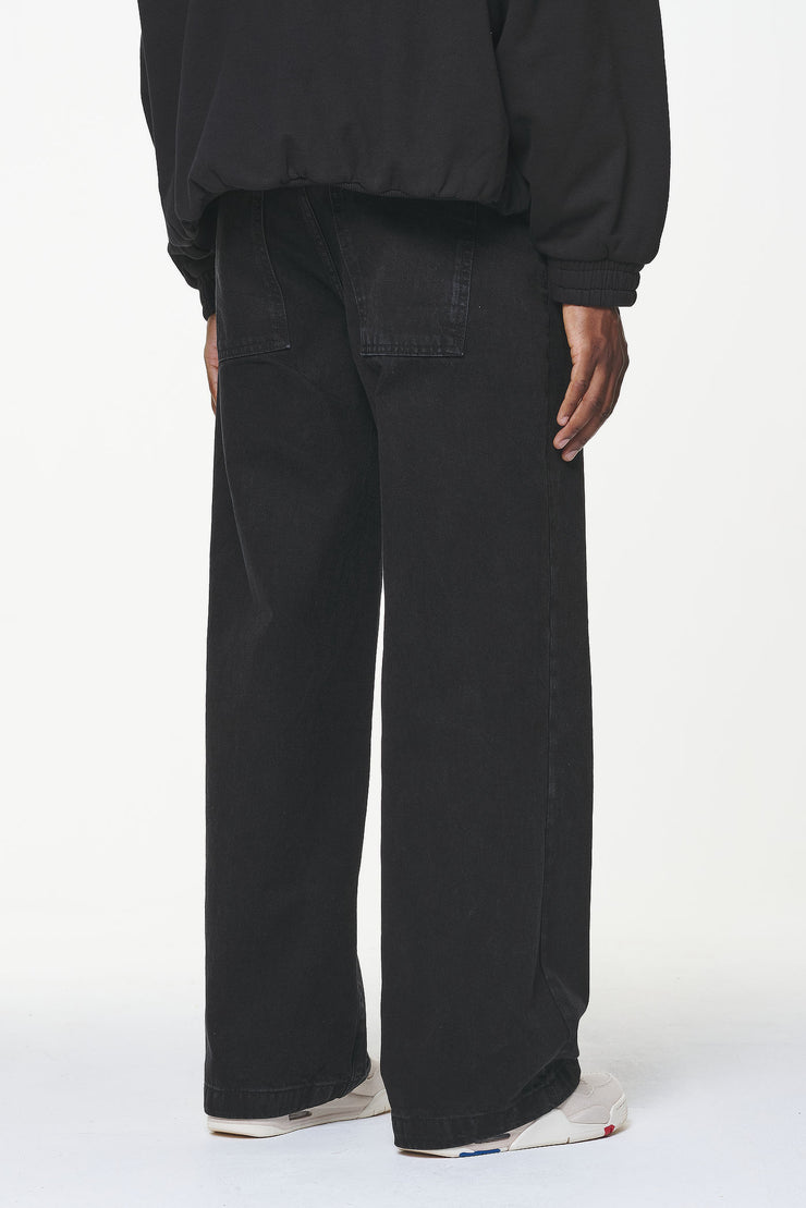 Pegador Bevo Loose Jeans Black