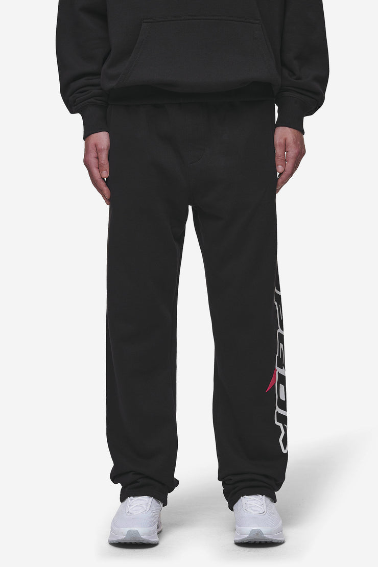 Pegador Blamor Wide Sweat Pants Washed Black