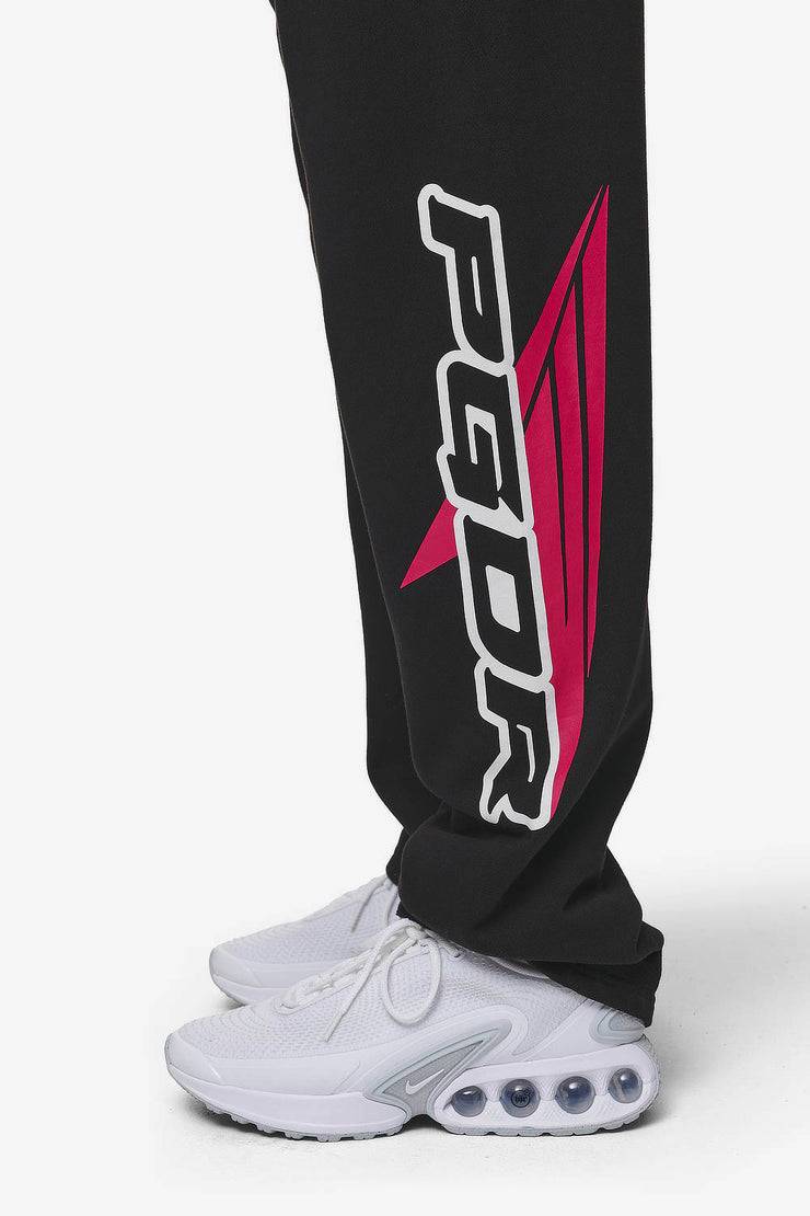 Pegador Blamor Wide Sweat Pants Washed Black