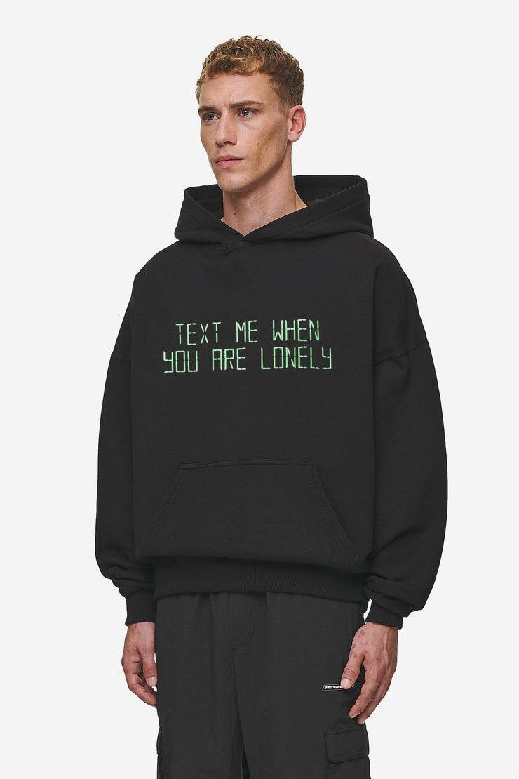 Pegador Bleek Boxy Hoodie Washed Black