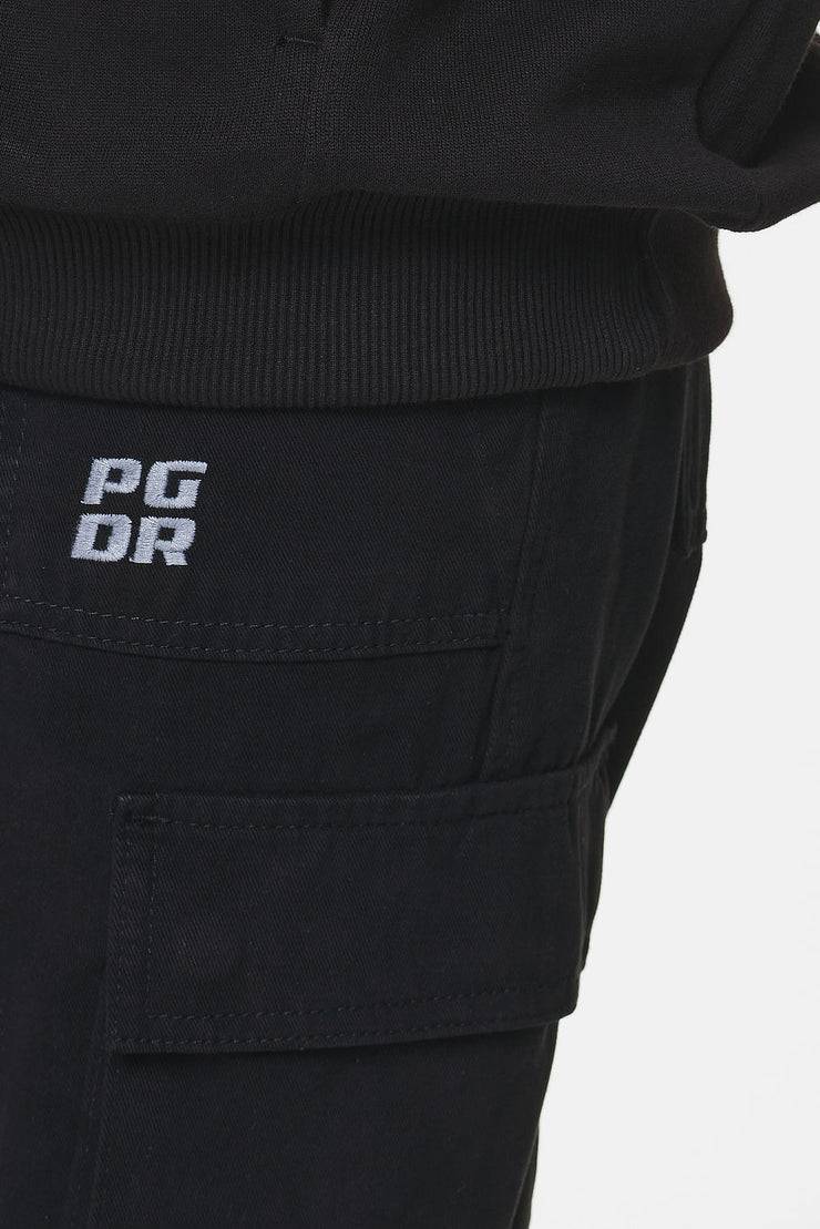 Pegador Bodo Wide Cargo Pants Black