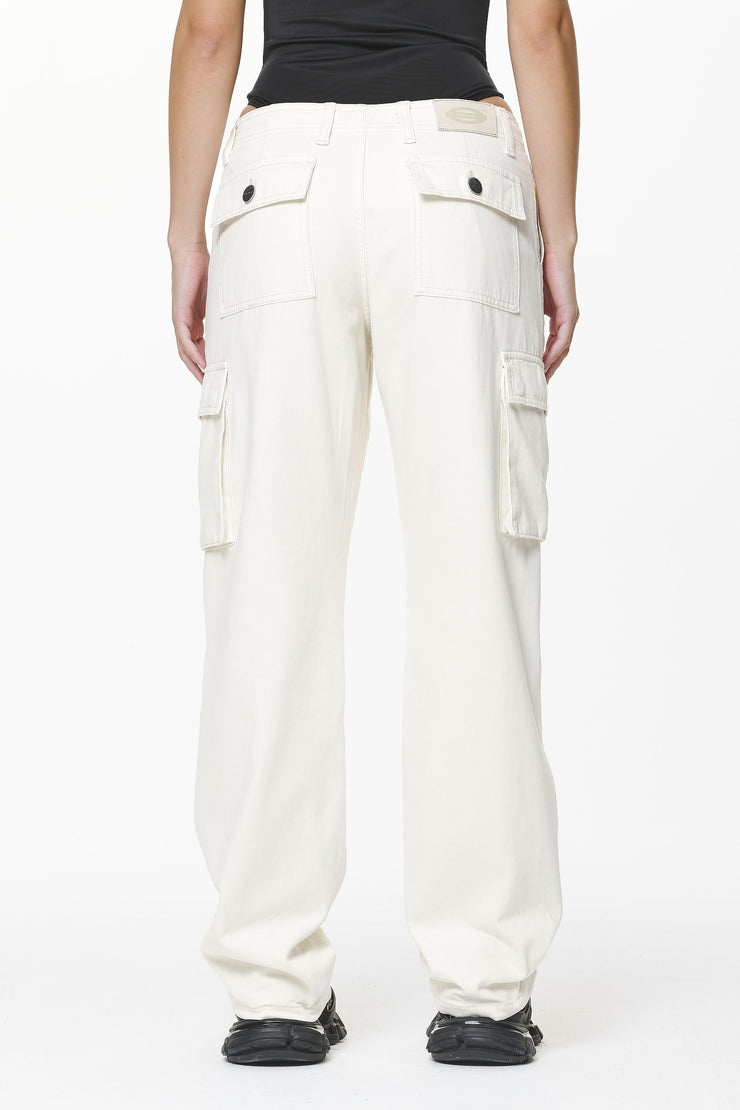 Pegador Bodo Wide Cargo Pants Salty Cream