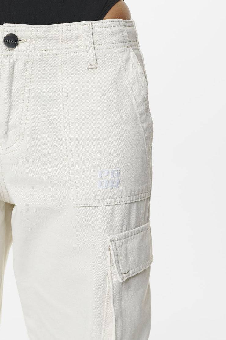 Pegador Bodo Wide Cargo Pants Salty Cream