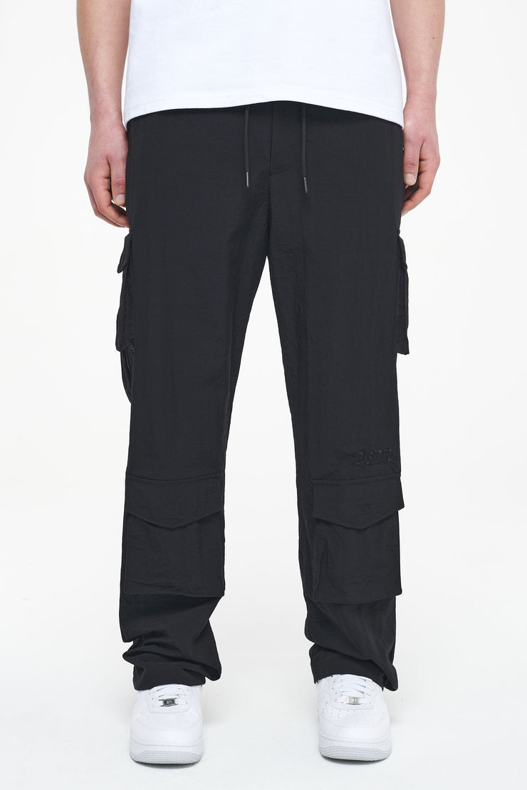 Pegador Bonac Baggy Track Pants Black