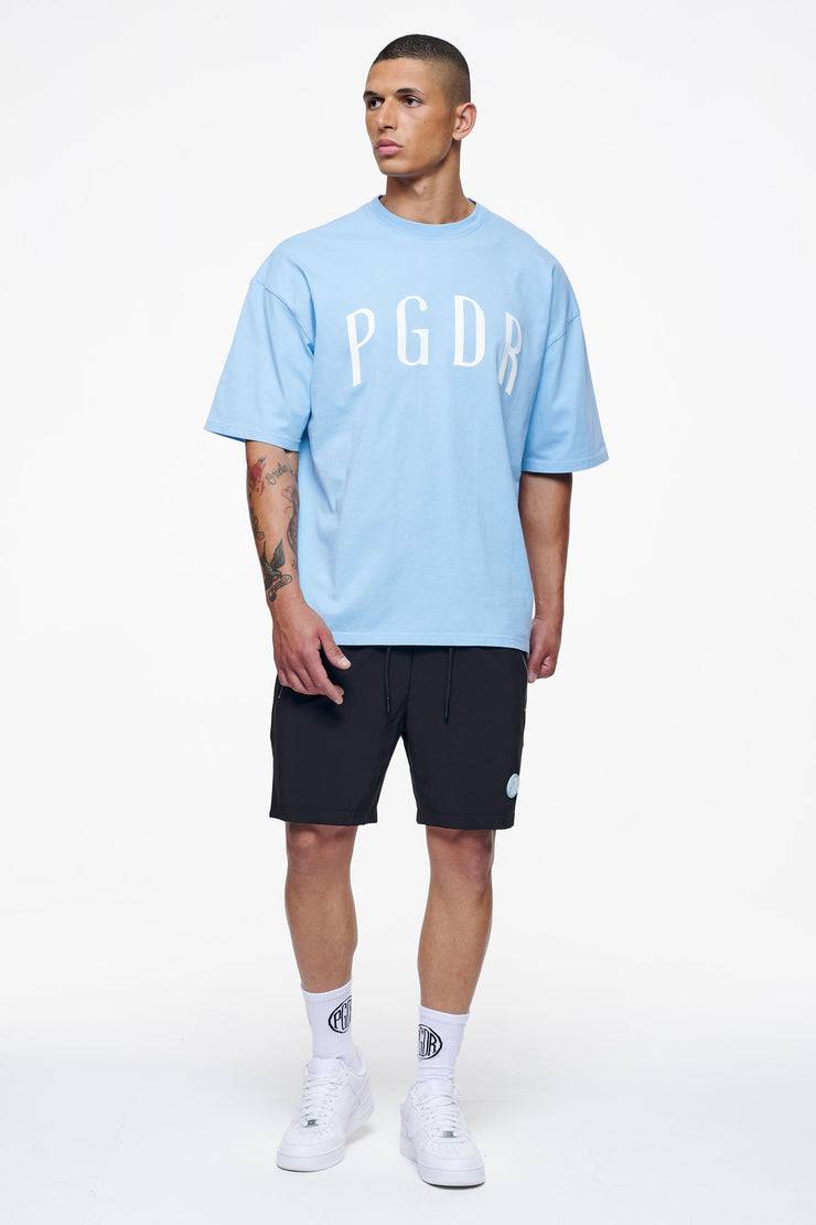 Pegador Bota Boxy Tee Vintage Washed Riviera Blue