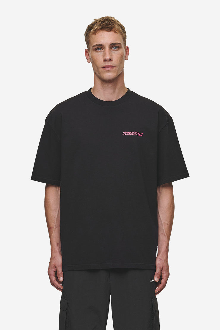 Pegador Bowin Oversized Tee Washed Black