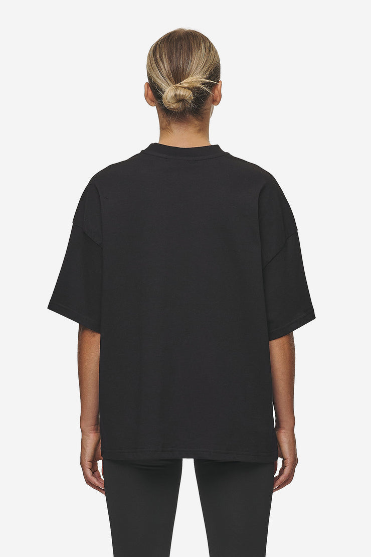 Pegador Bracy Heavy Oversized Tee Black White Gum
