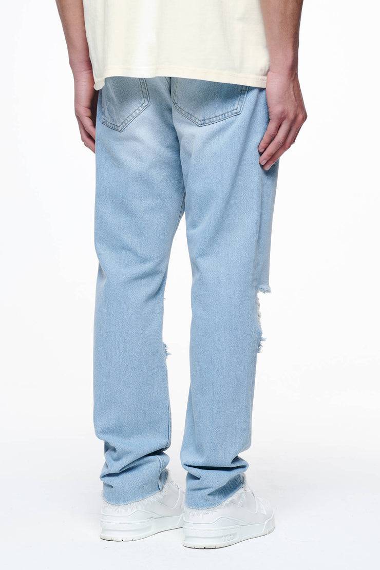 Pegador Bulver Straight Jeans Washed Light Blue