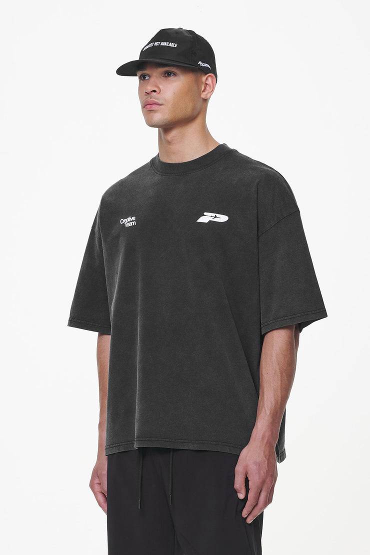 Pegador Caesar Boxy Tee Vintage Black