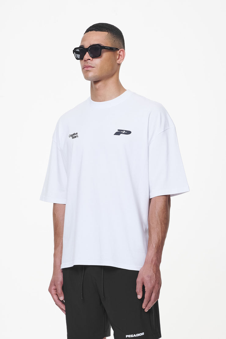 Pegador Caesar Boxy Tee White