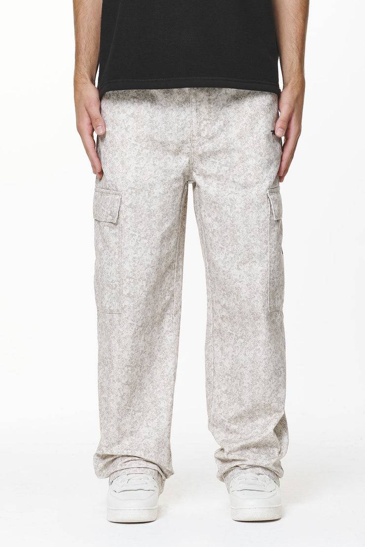 Pegador Carvan Wide Camo Pants Dust Cream