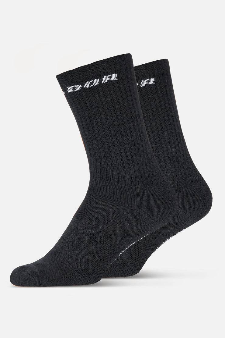 Pegador Certified Logo Socks Black White