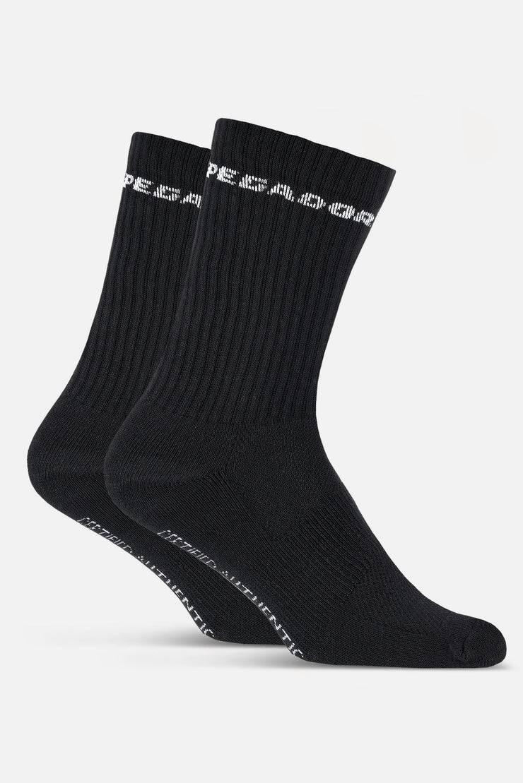 Pegador Certified Side Logo Socks Black White