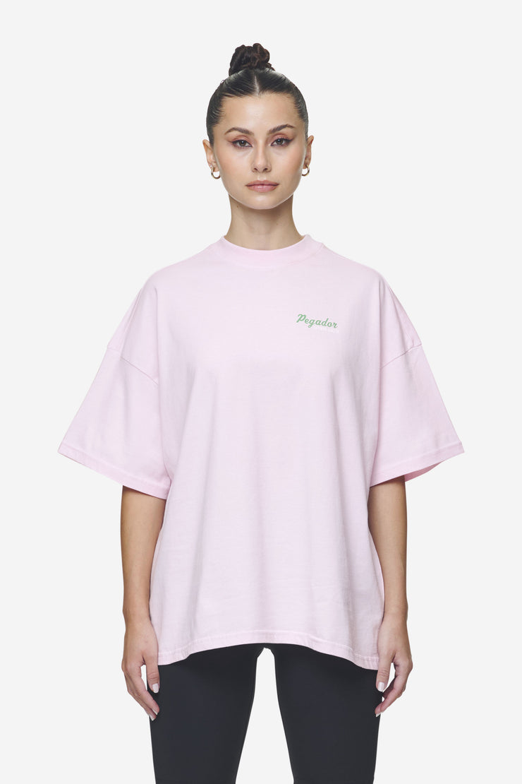 Pegador Chapi Heavy Oversized Tee Washed Bubblegum