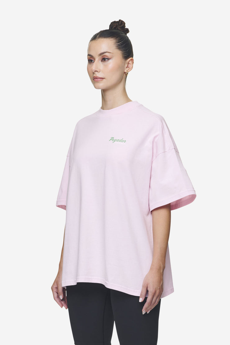 Pegador Chapi Heavy Oversized Tee Washed Bubblegum