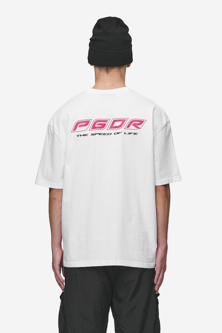 Pegador Charles Oversized Tee White