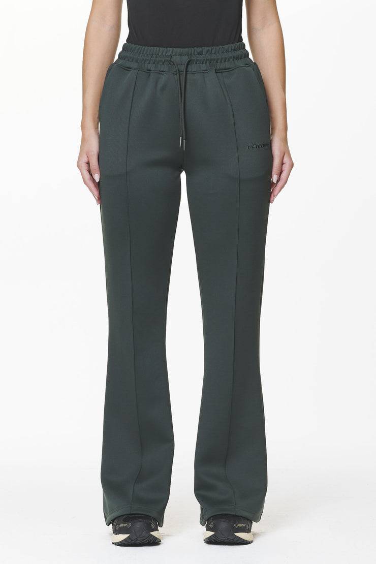 Pegador Clair Flared Track Pants Sage Green